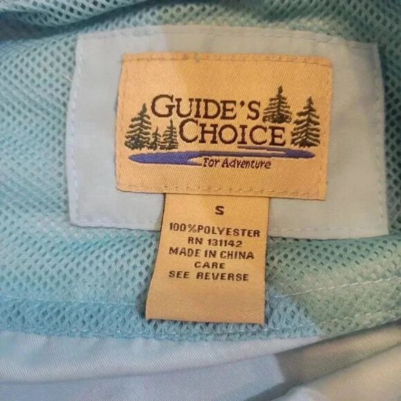 Guide's Choice Women's Light Blue Rayon/Tencel/Spandex Button Front Fishing Shir - Picture 12 of 12